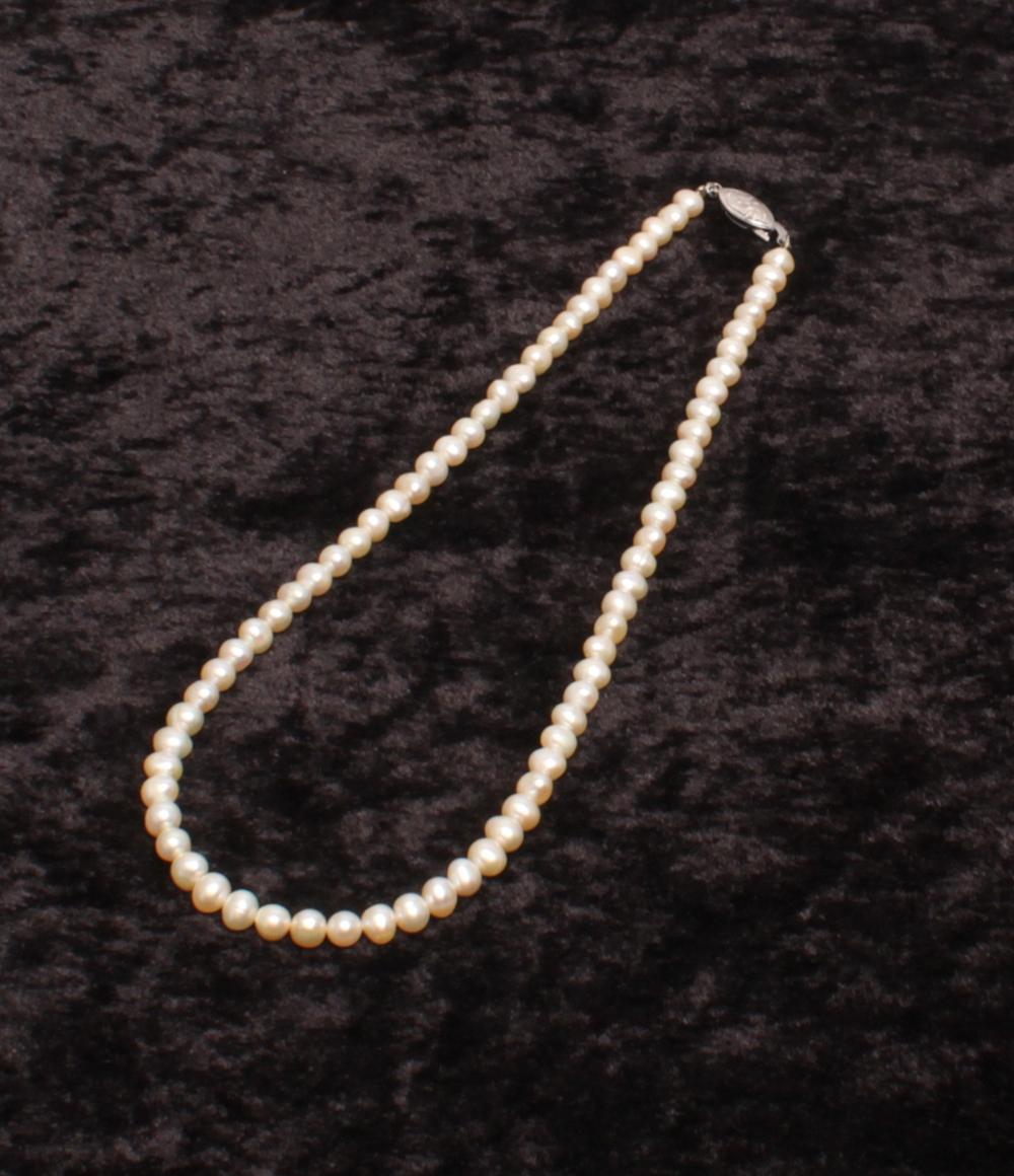 ネックレス SV 淡水パール 5-6mm レディース