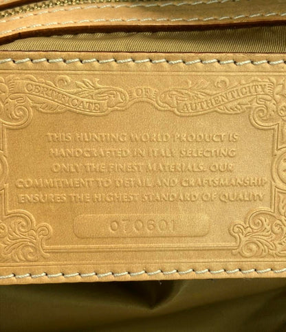 ハンティングワールド ハンドバッグ レディース HUNTING WORLD