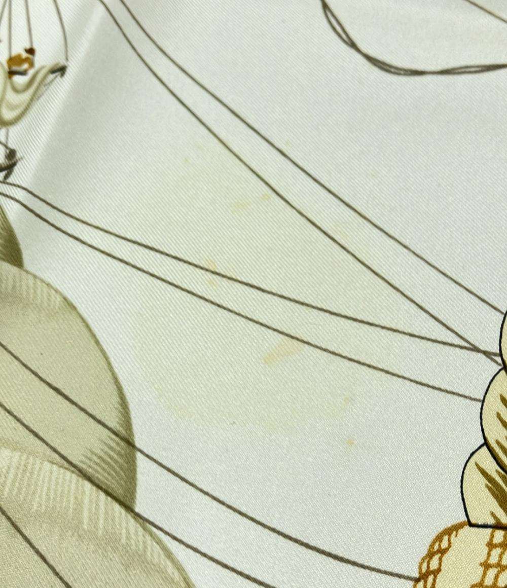 HERMES スカーフ シルク100% カレ90 Tribord レディース エルメス