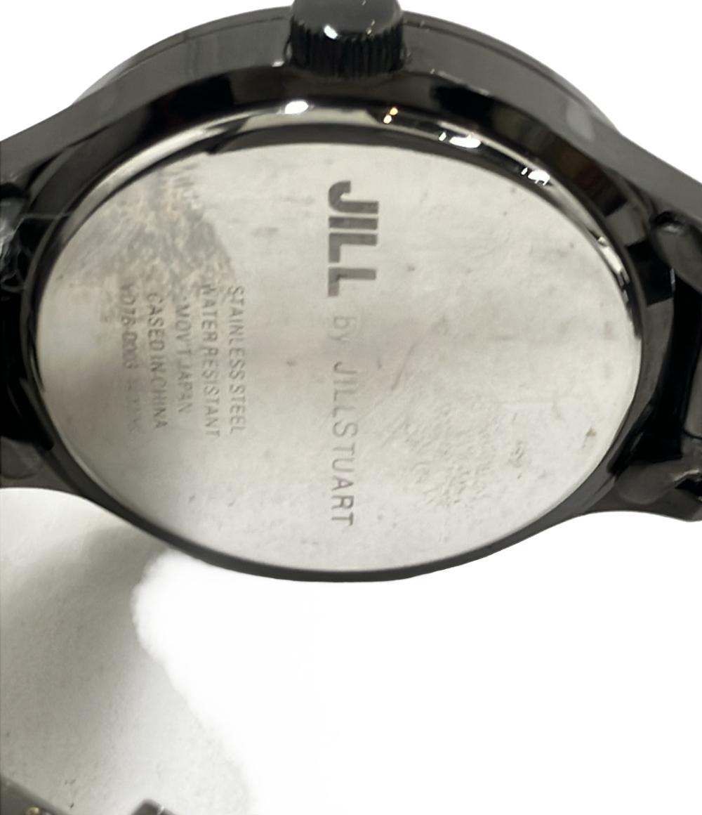 JILLSTUART 腕時計 クオーツ ブラック VD76-D003 レディース ジルスチュアート