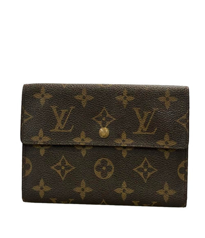 訳あり ルイヴィトン 三つ折り財布 ポルト トレゾール エテュイ シェキエ モノグラム M61200 メンズ LOUIS VUITTON