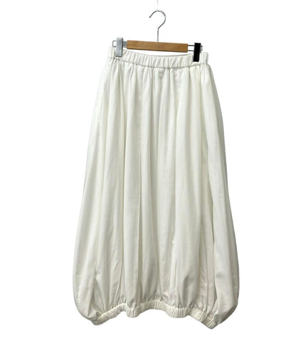 エンフォルド ロングフレアスカート ゴムタックバルーンスカート レディース SIZE 38 ENFOLD