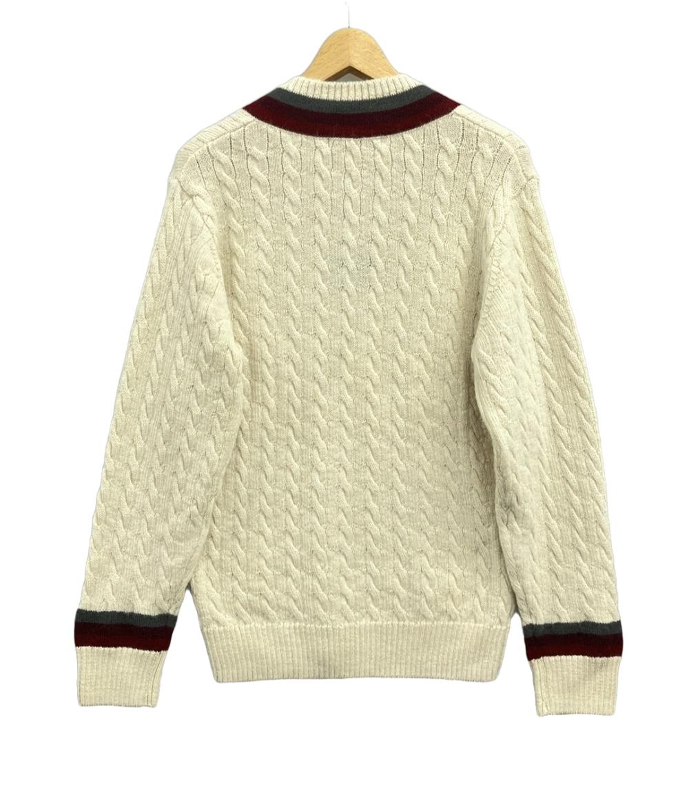 美品 ラコステ Vネックニット メンズ SIZE 4 (XL) LACOSTE