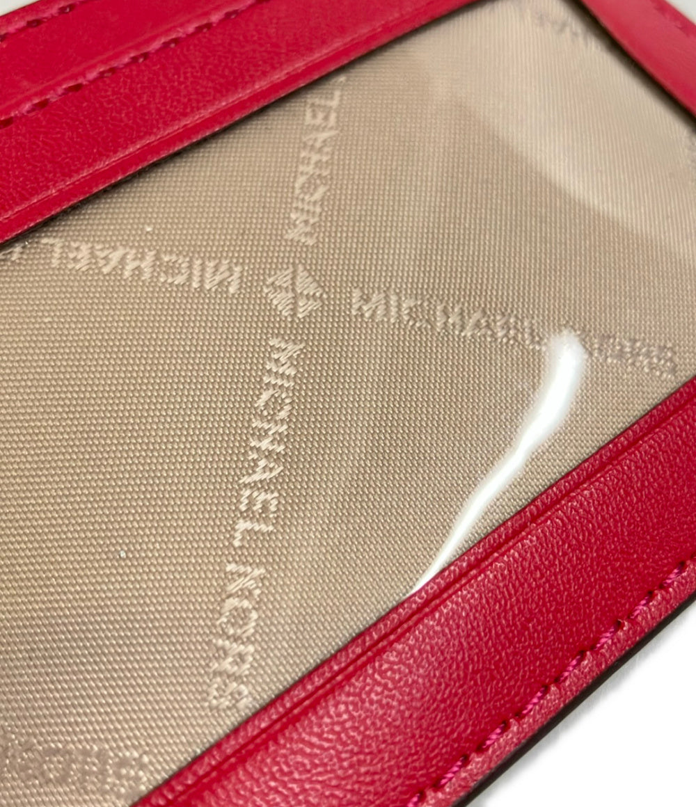 美品 MICHAEL KORS カードケース コインケース キーリング付き レディース マイケルコース