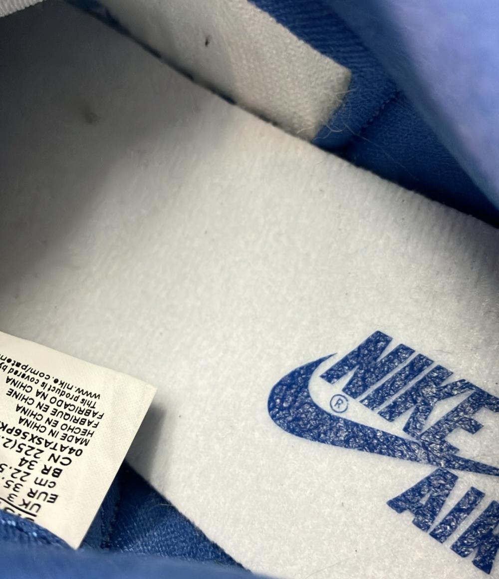 美品 NIKE ハイカットスニーカー エア ジョーダン 1 レトロ HI OG GS FD1437-410 キッズ SIZE 22.5 ナイキ