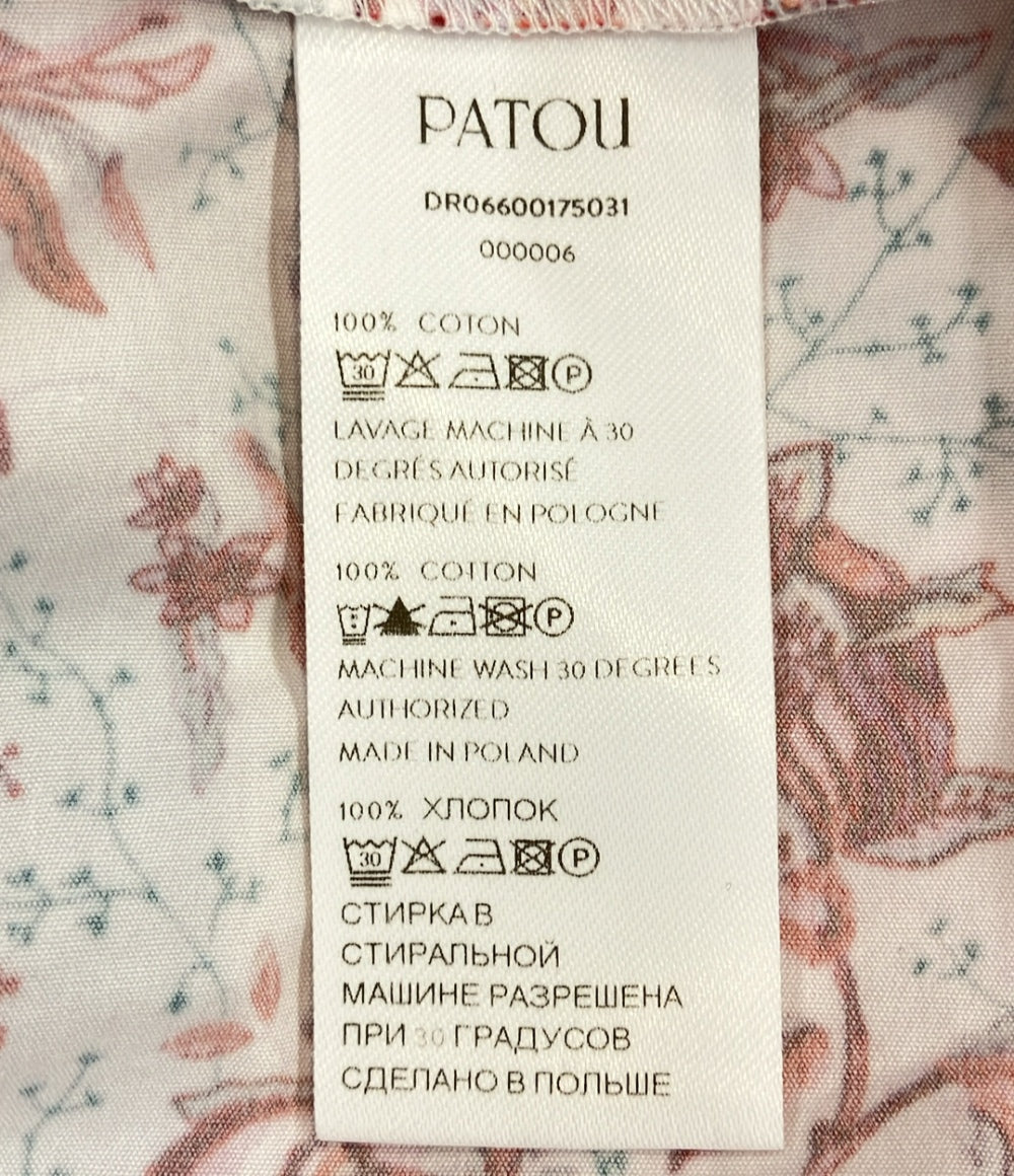 美品 パトゥ ノースリーブワンピース　花柄 レディース SIZE 36 (XS) patou