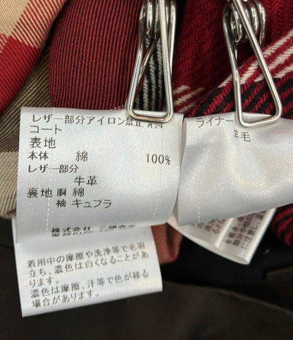 BLACK LABEL CRESTBRIDGE ステンカラーコート ベルト ライナー シングルベルテッド 51A10-800-58 メンズ SIZE LL (XL)