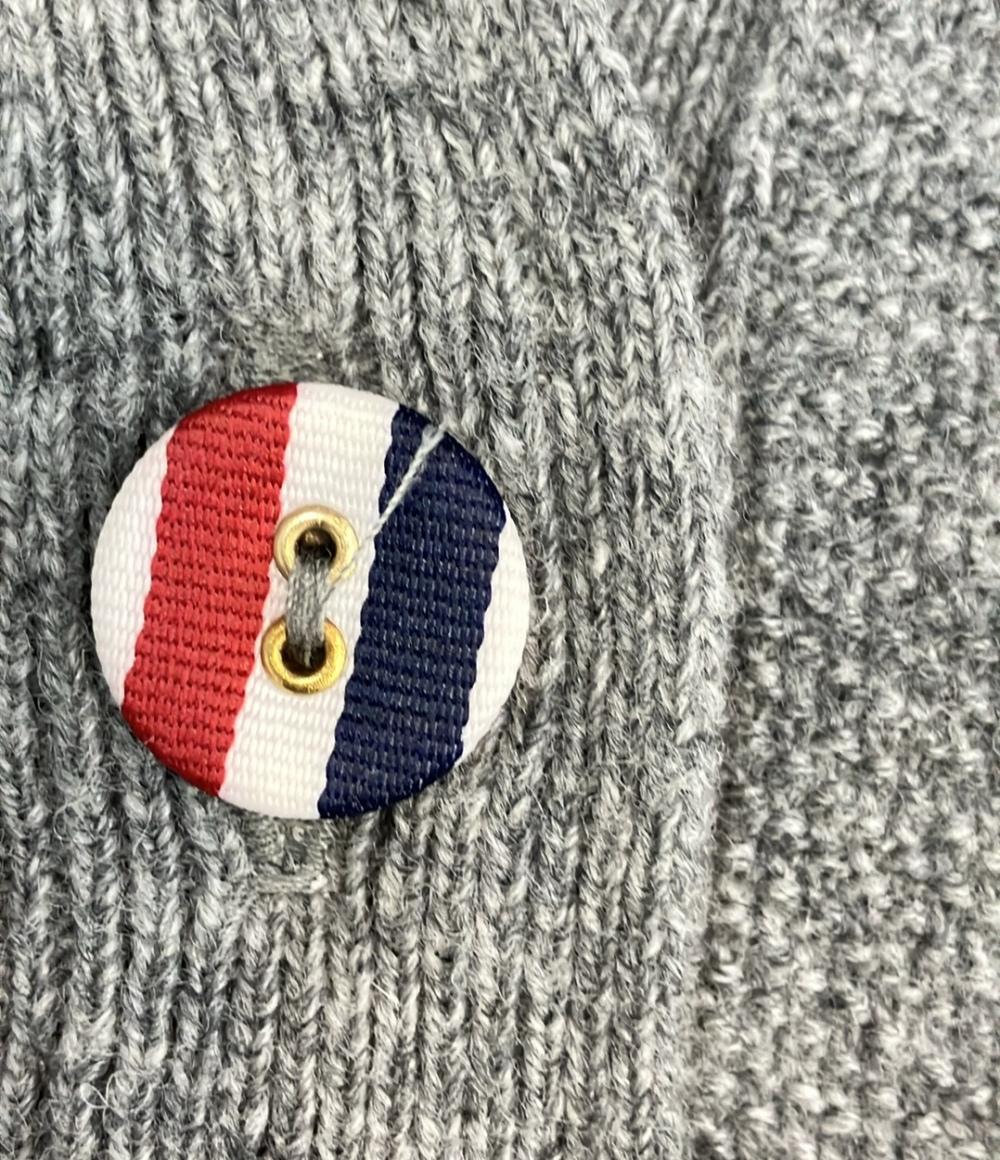 THOM BROWNE 長袖ガーディアン アンサンブル ニット グレー FKC410A-Y1005055 レディース SIZE 40 (S) トムブラウン