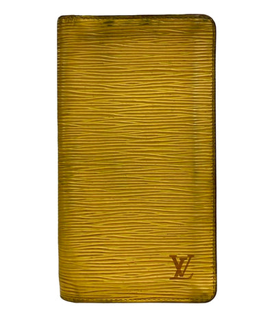 ルイ・ヴィトン 二つ折り札入れ長財布 ポルトカルトクレディ エピ M63219 レディース LOUIS VUITTON