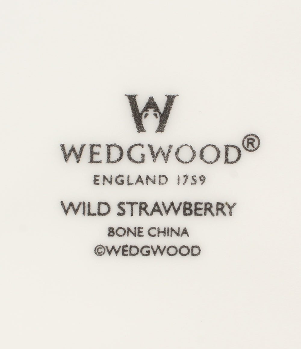 美品 WEDGWOOD マリアージュボウル 皿 2点セット 20cm ワイルドストロベリー ウエッジウッド