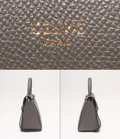 CELINE 2WAY ハンドバッグ ショルダーバッグ 肩掛け 斜め掛け ナノ ベルトバッグ 189003 レディース セリーヌ