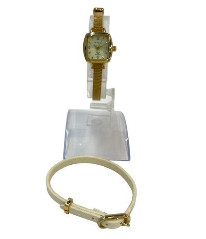 ホークカンパニー 腕時計 クオーツ レディース h.k.c