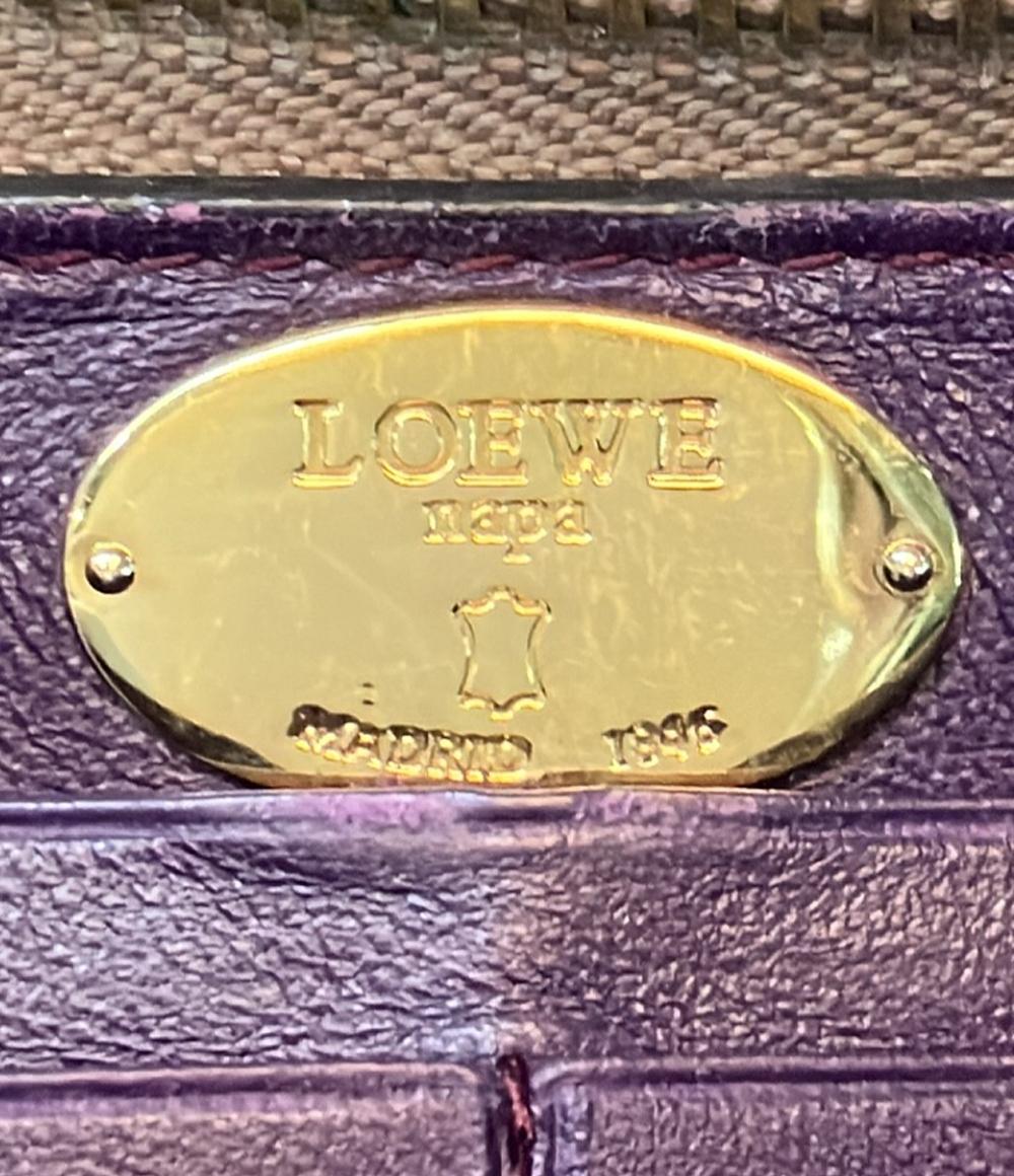 ロエベ ラウンドファスナー長財布 レディース LOEWE