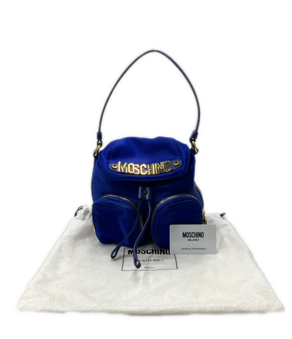 MOSCHINO ショルダーバッグ 巾着バッグ 2WAY 肩掛け 斜め掛け レディース モスキーノ