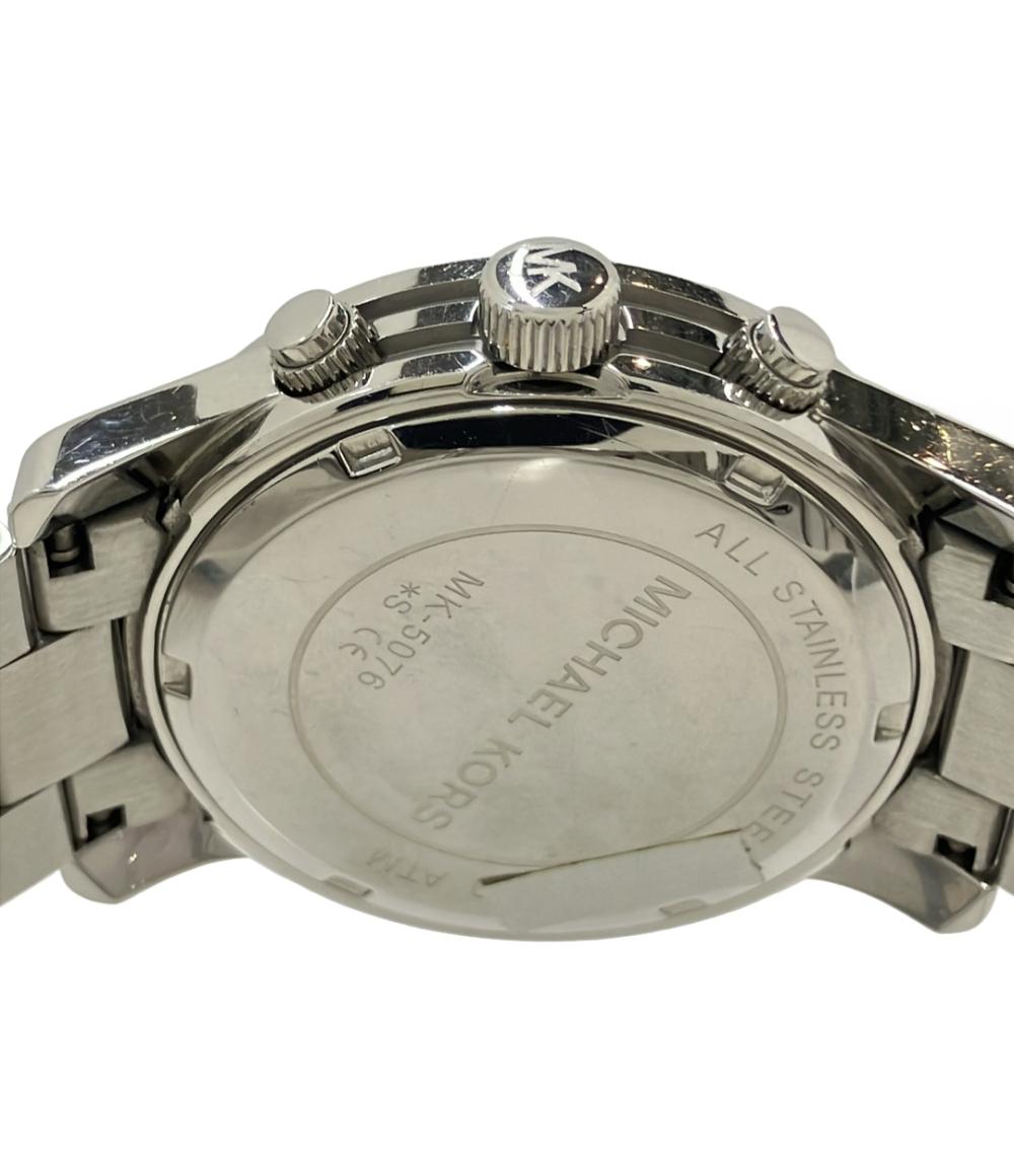 MICHAEL KORS 腕時計 クオーツ シルバー MK-5076 メンズ マイケル