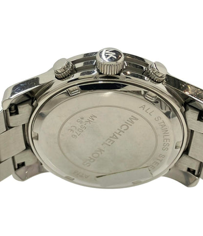 MICHAEL KORS 腕時計 クオーツ シルバー MK-5076 メンズ マイケルコース