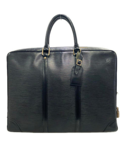 訳あり ルイ・ヴィトン ビジネスバッグ ブリーフケース ポルトドキュマン ヴォワヤージュ エピ M59162 メンズ LOUIS VUITTON