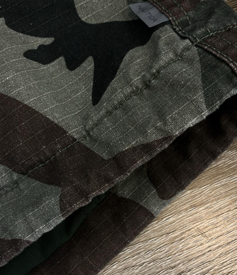 NAUTICA ブルゾン カモフラージュ ストリート フード 札付き 中綿キルトショートBZ 253-1579 メンズ SIZE XL ノーティカ