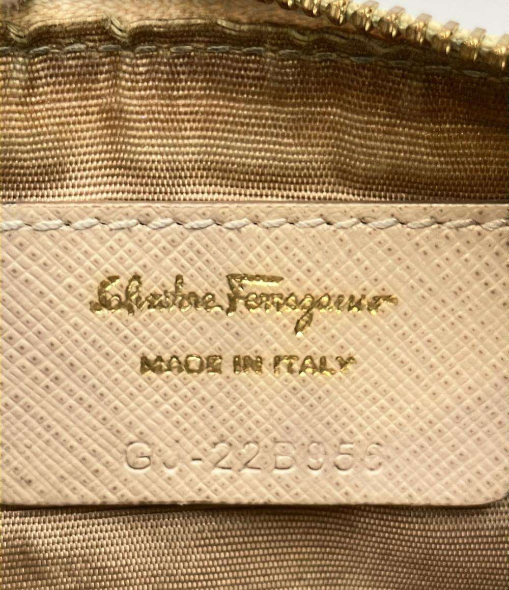Salvatore Ferragamo カードケース コインケース キーリング付き ガンチーニ GJ-22B956 レディース サルヴァトーレフェラガモ