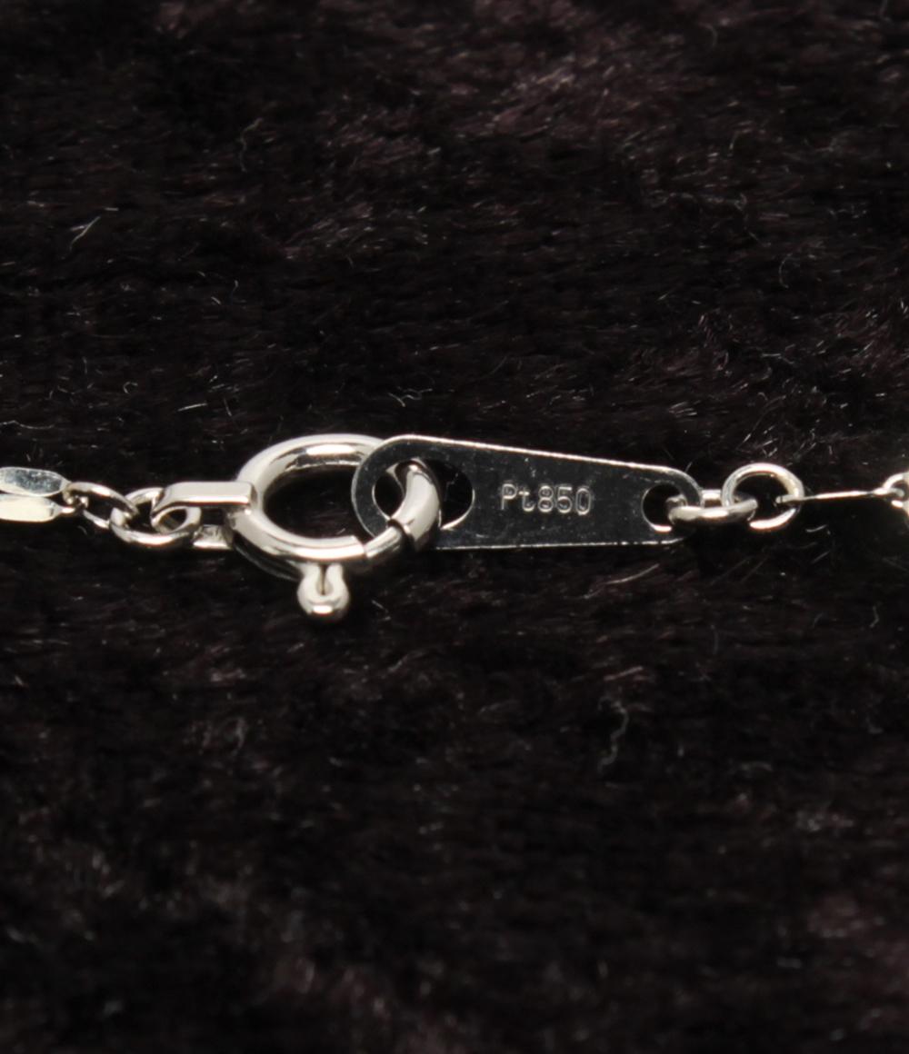 美品 ネックレス Pt850 レディース
