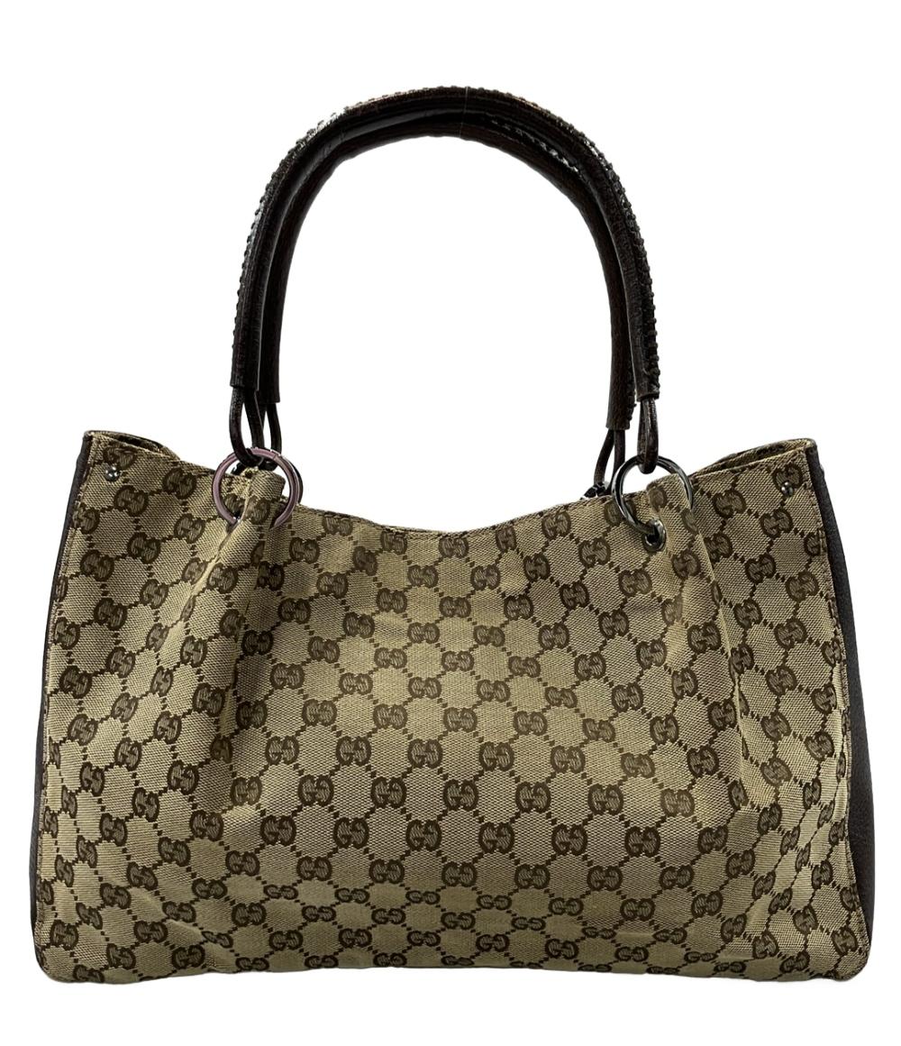 GUCCI トートバッグ ショルダーバッグ 肩掛け GGキャンバス 115015