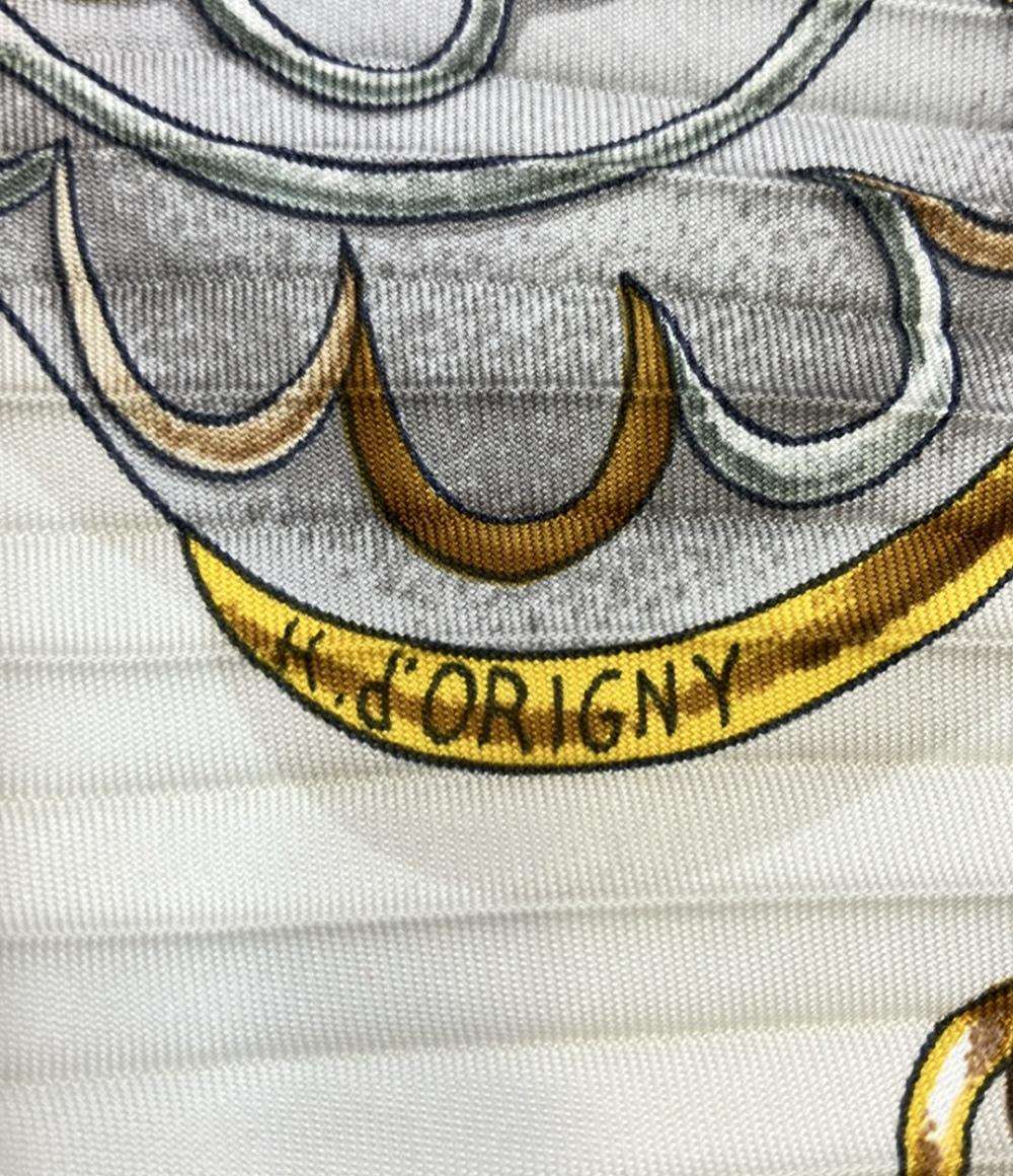 HERMES スカーフ シルク100% プリーツカレ90 Festival レディース エルメス