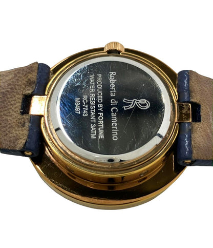 ③-174  602　腕時計 クオーツ シルバー RC-7743 レディース Roberta di Camerino