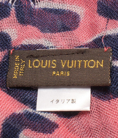 LOUIS VUITTON 大判ストール ショール レオパード柄 レディース ルイ・ヴィトン