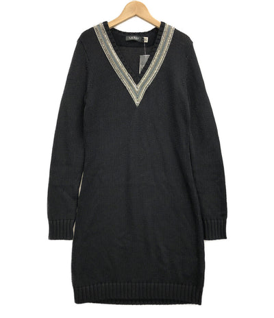 美品 Ｖネックビジューワンピース      レディース SIZE M (M) LAUREN RALPH LAUREN