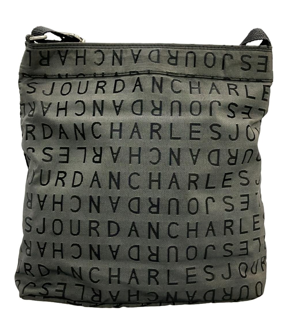シャルル・ジョルダン ショルダーバッグ 斜め掛け 総柄 ナイロン レディース CHARLES JOURDAN