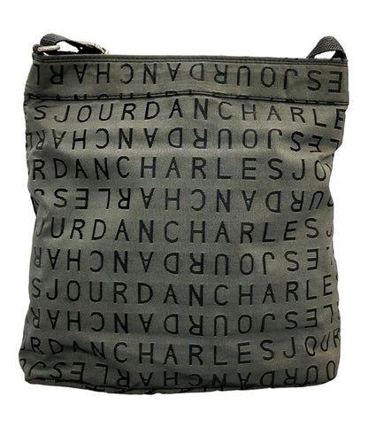 シャルル・ジョルダン ショルダーバッグ 斜め掛け 総柄 ナイロン レディース CHARLES JOURDAN