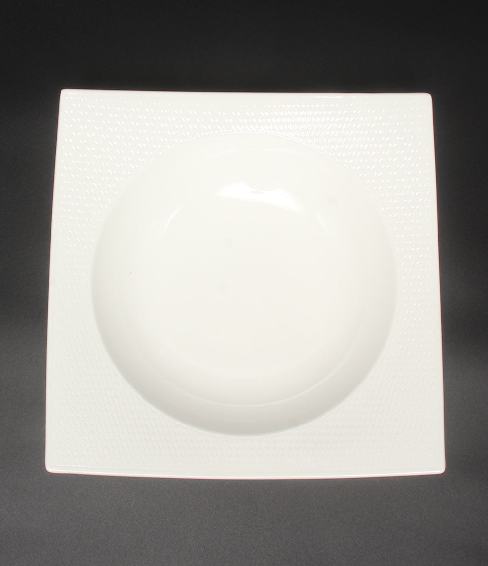美品 WEDGWOOD ユニークボウル スクエア 皿 24cm ジオ GIO ウェッジウッド