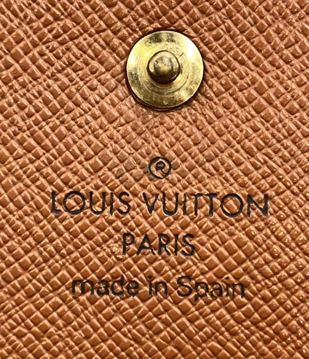 LOUIS VUITTON 長財布 三つ折り パスポートケース ポシェット パスポール モノグラム M60135 レディース メンズ ルイ・ヴィトン