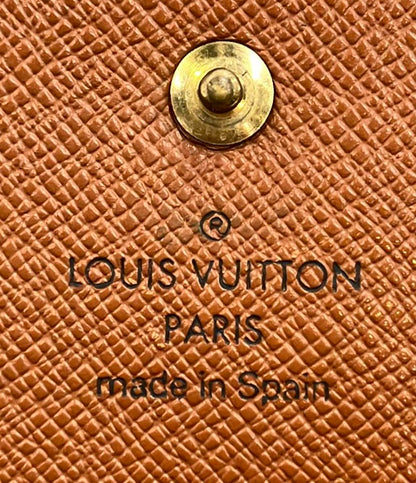 LOUIS VUITTON 長財布 三つ折り パスポートケース ポシェット パスポール モノグラム M60135 レディース メンズ ルイ・ヴィトン
