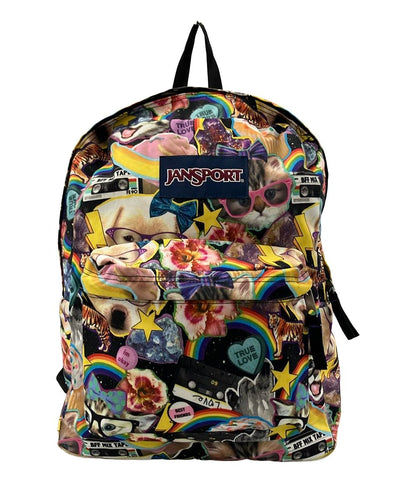 ジャンスポーツ リュック デイパック イヌ柄 ネコ柄 レディース JAN SPORT