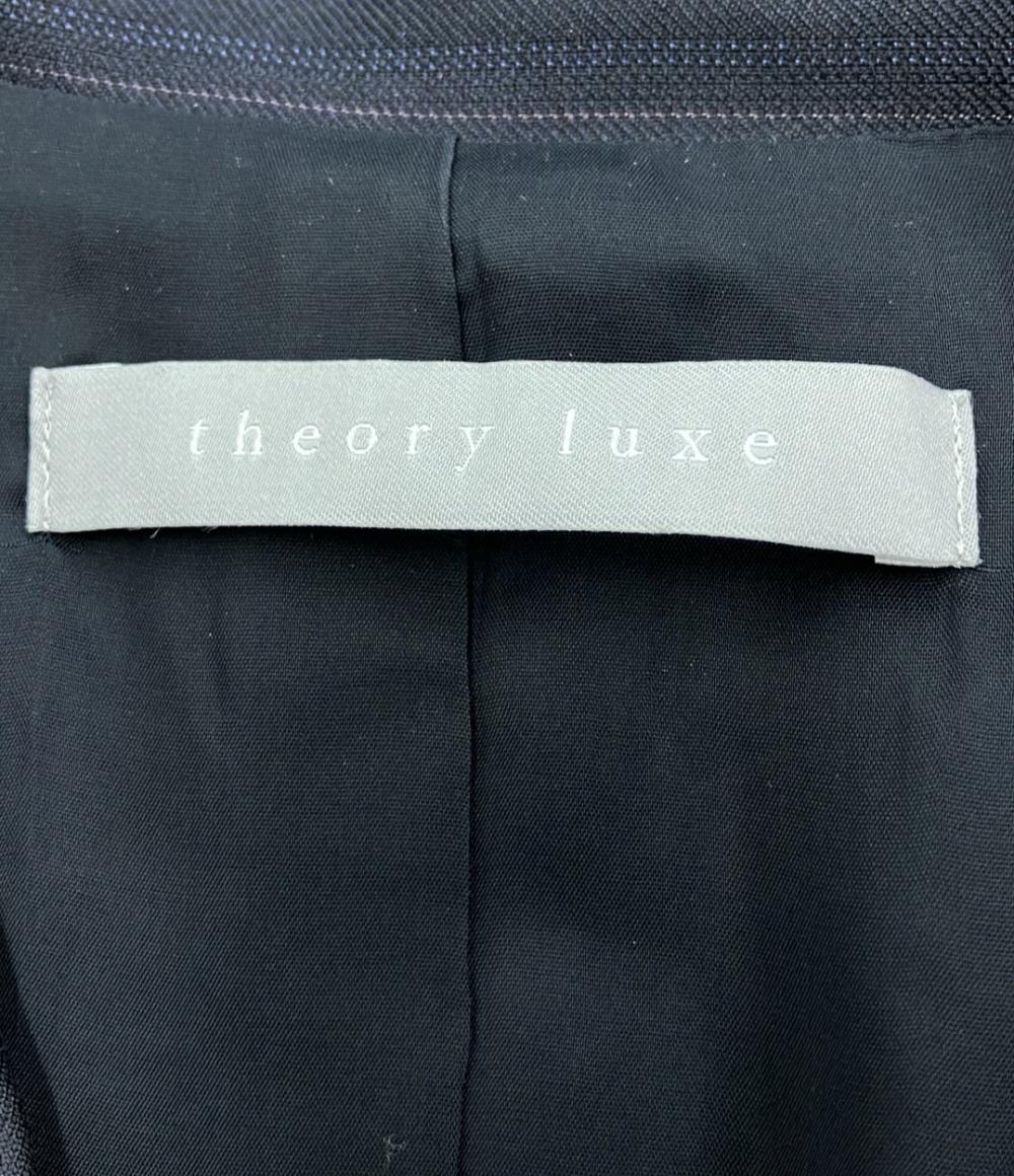 美品 セオリーリュクス テーラードジャケット ストライプ レディース SIZE 38 (S) theory luxe