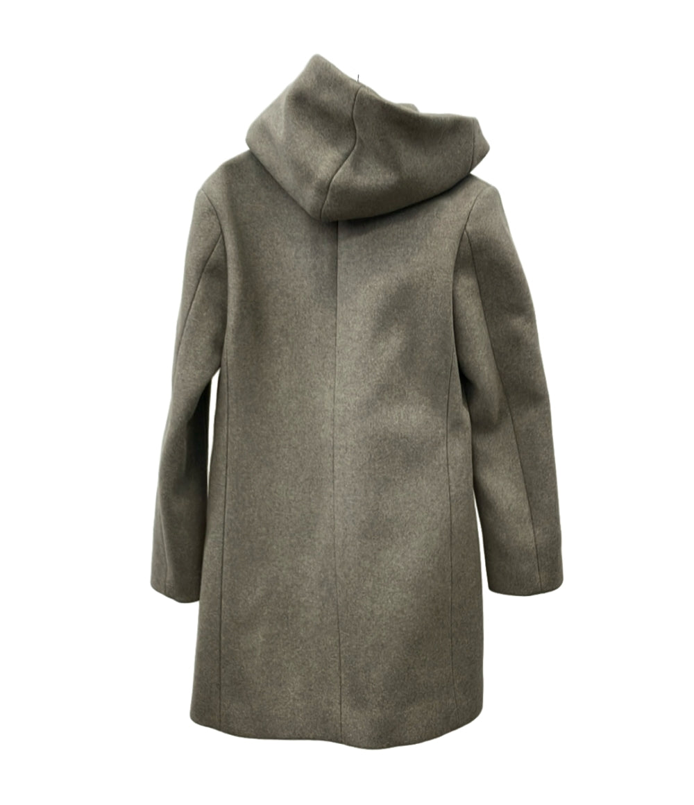 junhashimoto ロングコート ジップ ラップ フード モード メンズ SIZE