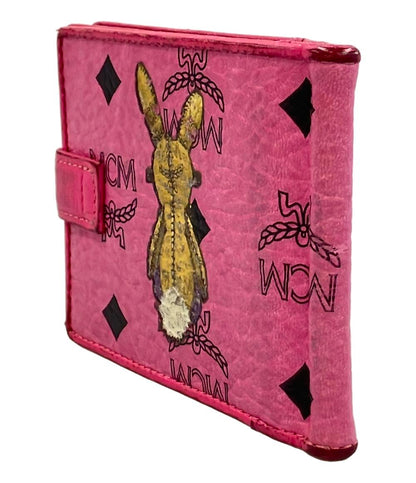 エムシーエム 二つ折り財布 マネークリップ付き メンズ MCM