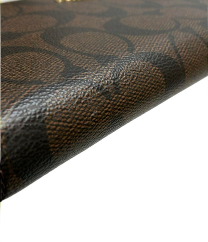 COACH ラウンドファスナー長財布 レザー C4452 レディース コーチ