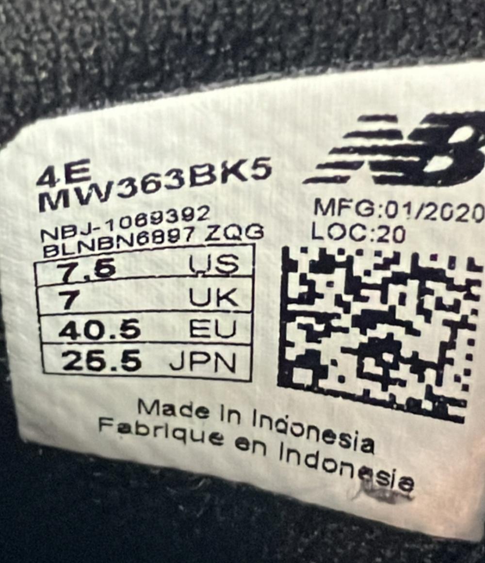 NEW BALANCE ローカットスニーカー MW363BK5 メンズ SIZE 25.5 (S) ニューバランス