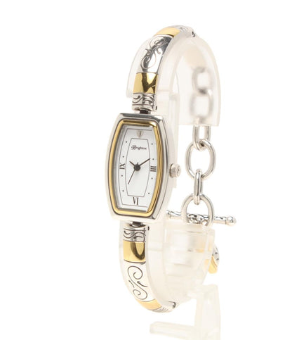 美品 Brighton 腕時計 クオーツ ホワイト レディース ブライトン