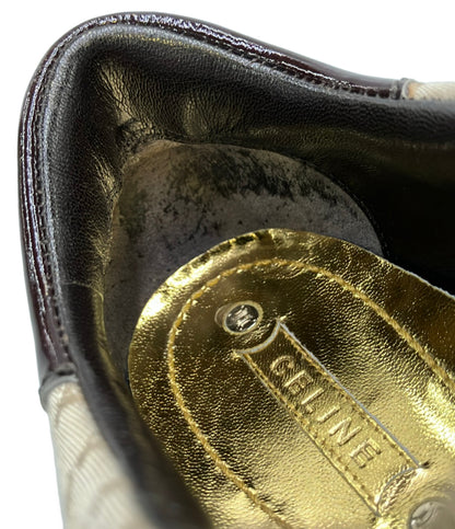 CELINE マカダム柄ローカットスニーカー レディース SIZE 37 (24.5cm) セリーヌ