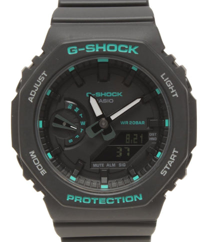 美品 カシオ 腕時計 G-SHOCK クオーツ ブラック GMA-S2100GA メンズ CASIO
