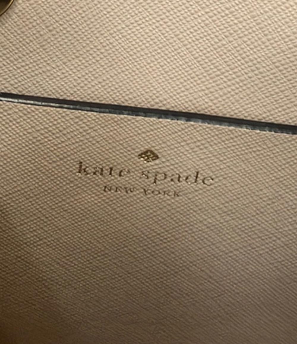 美品 Kate Spade 2WAY ハンドバッグ ショルダーバッグ 肩掛け エヴァ スモール バケット WKRU5857 レディース ケイトスペード