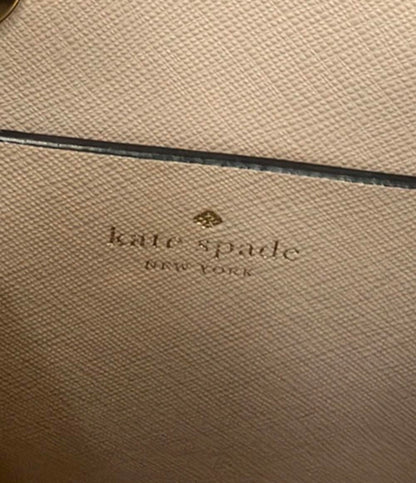 美品 Kate Spade 2WAY ハンドバッグ ショルダーバッグ 肩掛け エヴァ スモール バケット WKRU5857 レディース ケイトスペード