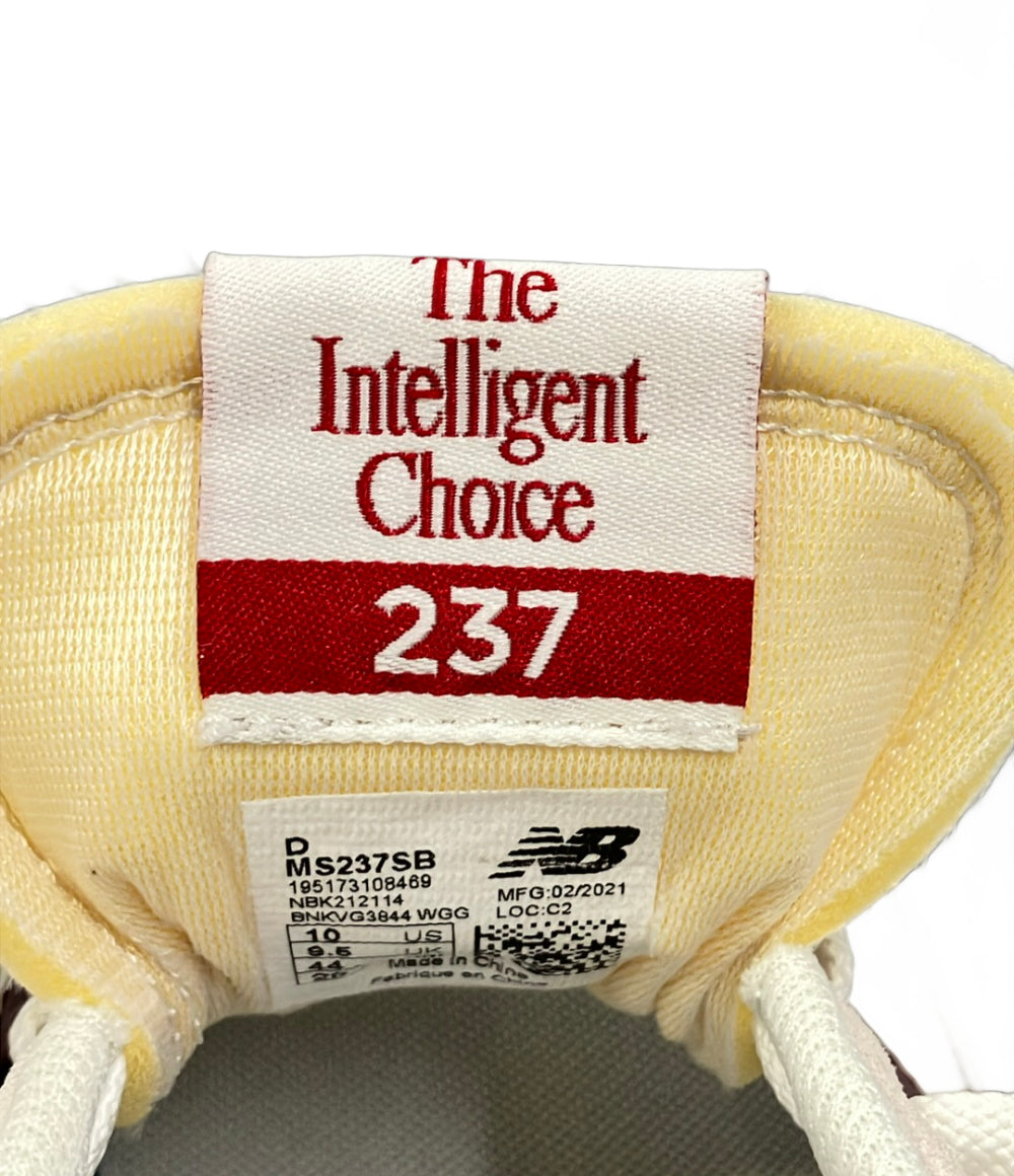 美品 NEW BALANCE ローカットスニーカー 237 MS237SB メンズ SIZE 28.0 ニューバランス