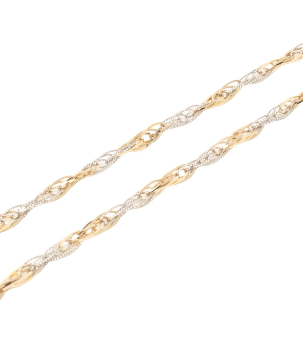 美品 ネックレス K18 Pt850 レディース COOP