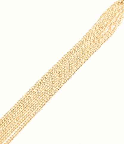 美品 ブレスレット K18 6連 レディース