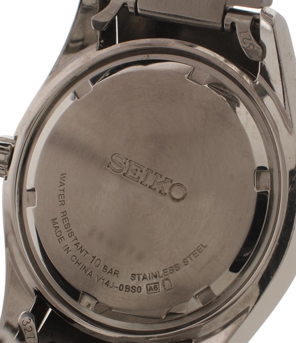 SEIKO 腕時計 ソーラー V14J-0BS0 メンズ セイコー