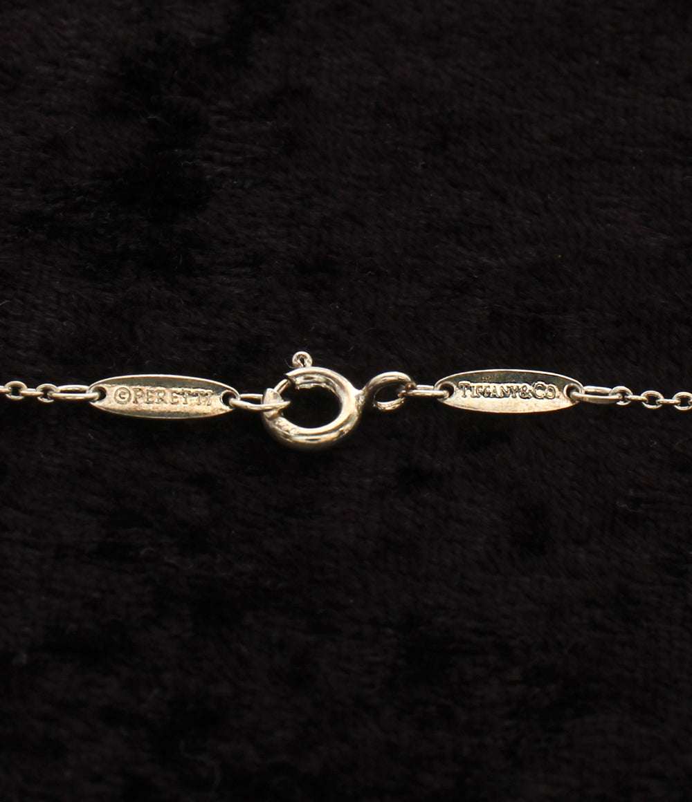 Tiffany & Co. ネックレス SV925 Alphabet Letter Pendant M エルサ･ペレッティ レディース ティファニー